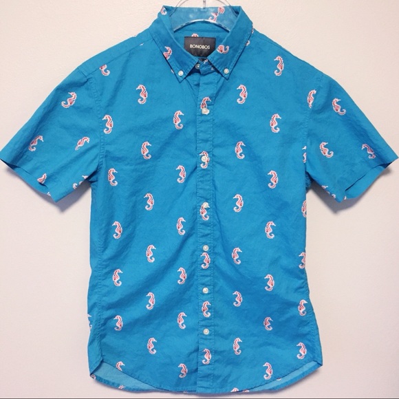Bonobos Other - Bonobos | Seahorse Hawaiian Shirt
